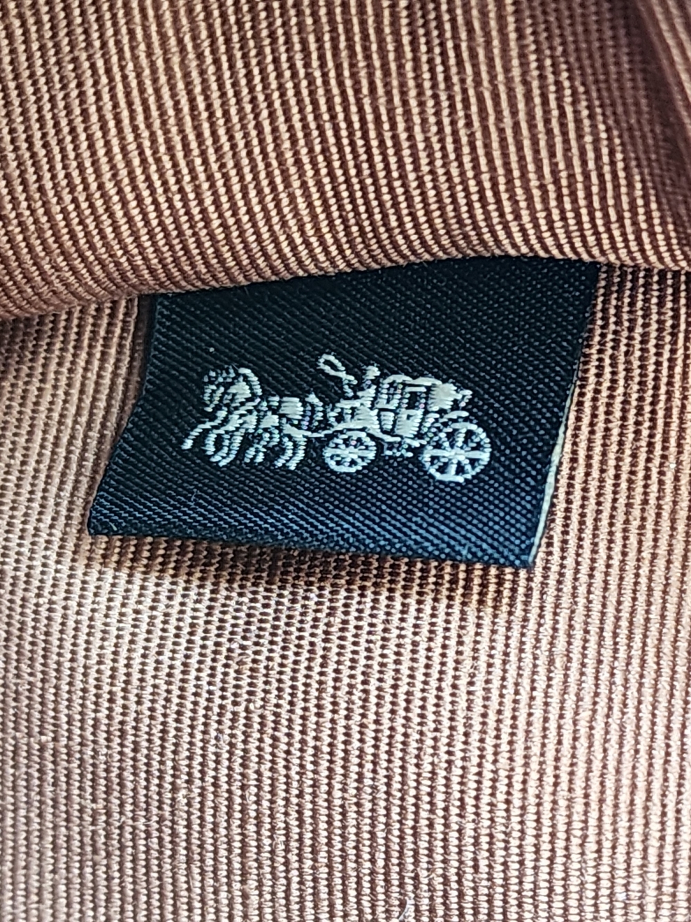 Coach Dempsey Tote 40 - Signature Jacquard Stripe & Leather Patch - Picture 15 of 16